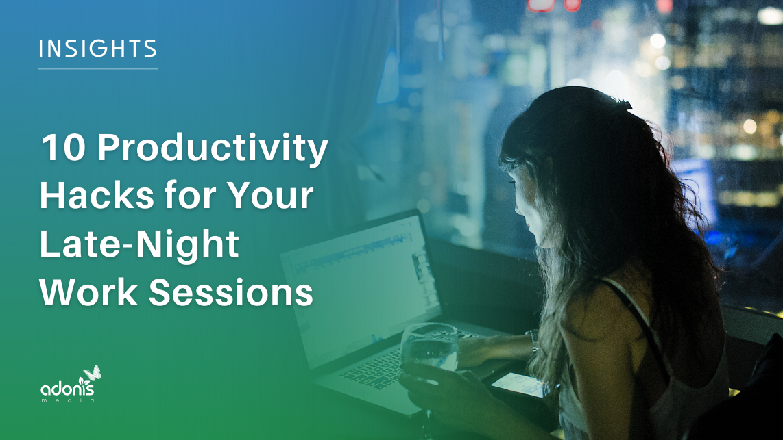 10 Productivity Hacks for Your Late-Night Work Sessions