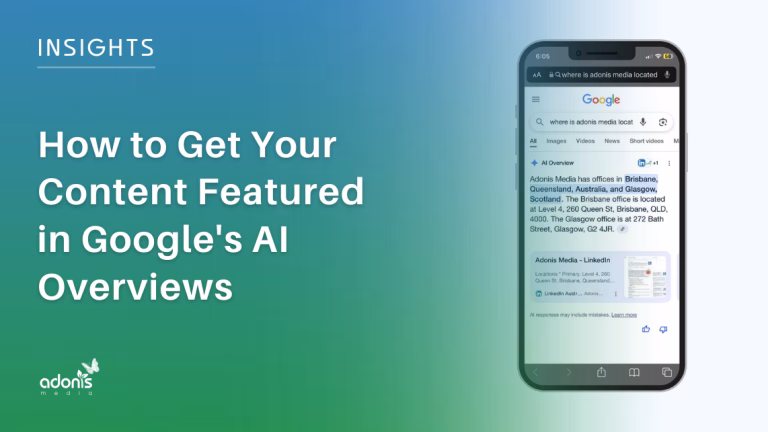 How to Get Your Content Featured in Google's AI Overviews
