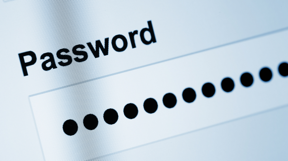 An masked password