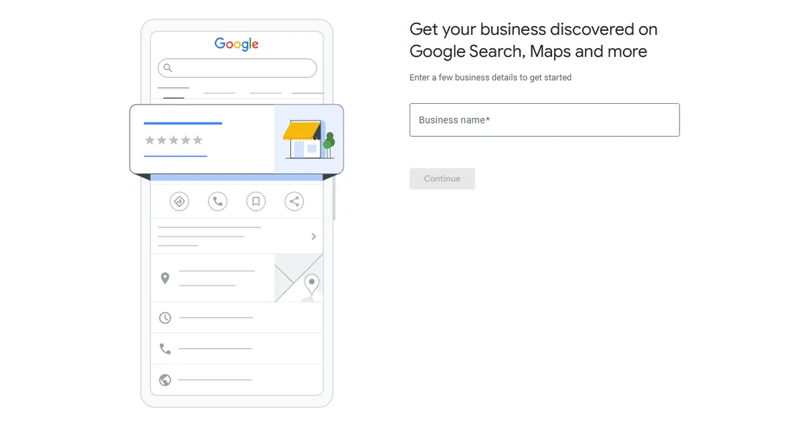 Enter your business name
