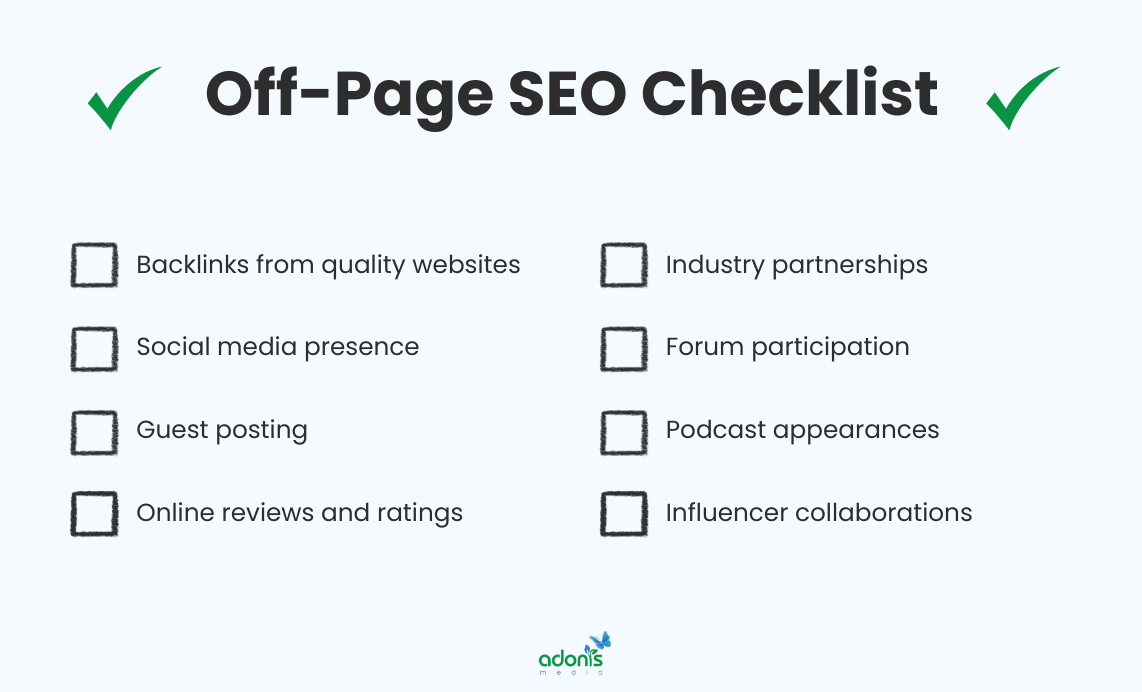 Off-Page SEO Checklist
