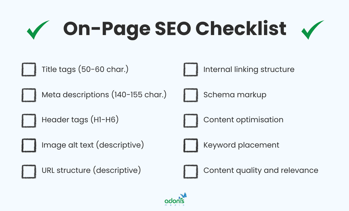 On-Page SEO Checklist