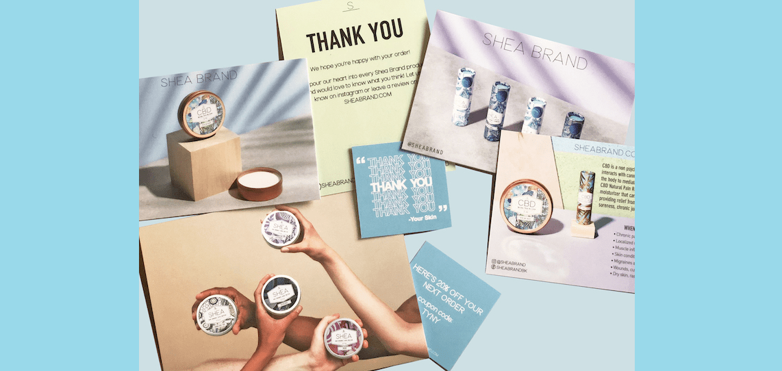 Somebody products, with a 20% discount voucher for the customer's next order